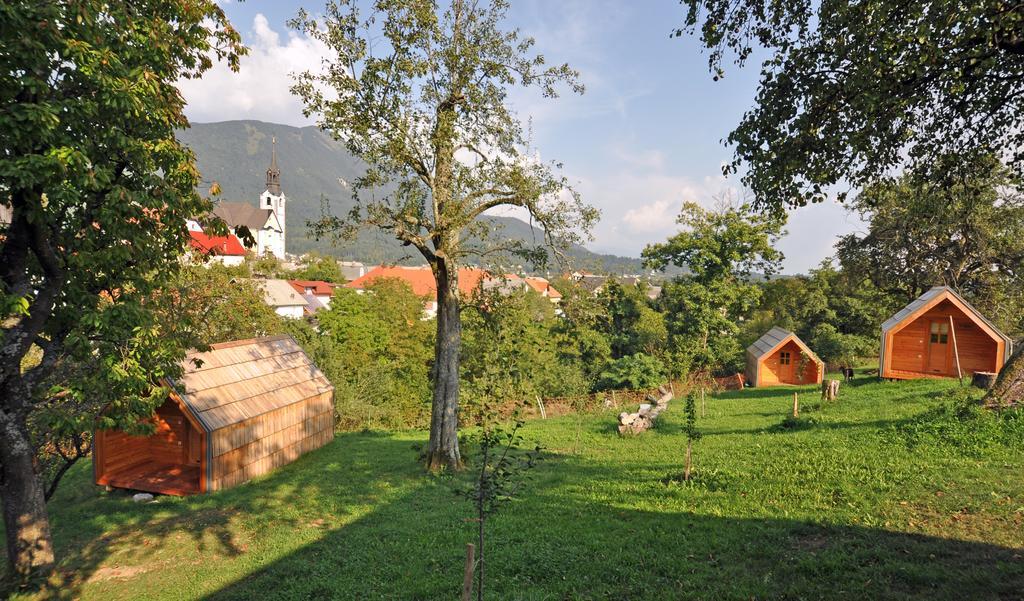 Glamping Organic Farm Slibar Villa Tržič Dış mekan fotoğraf