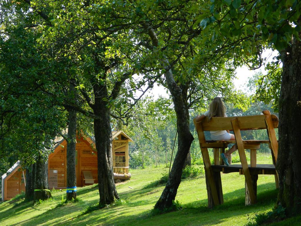 Glamping Organic Farm Slibar Villa Tržič Dış mekan fotoğraf