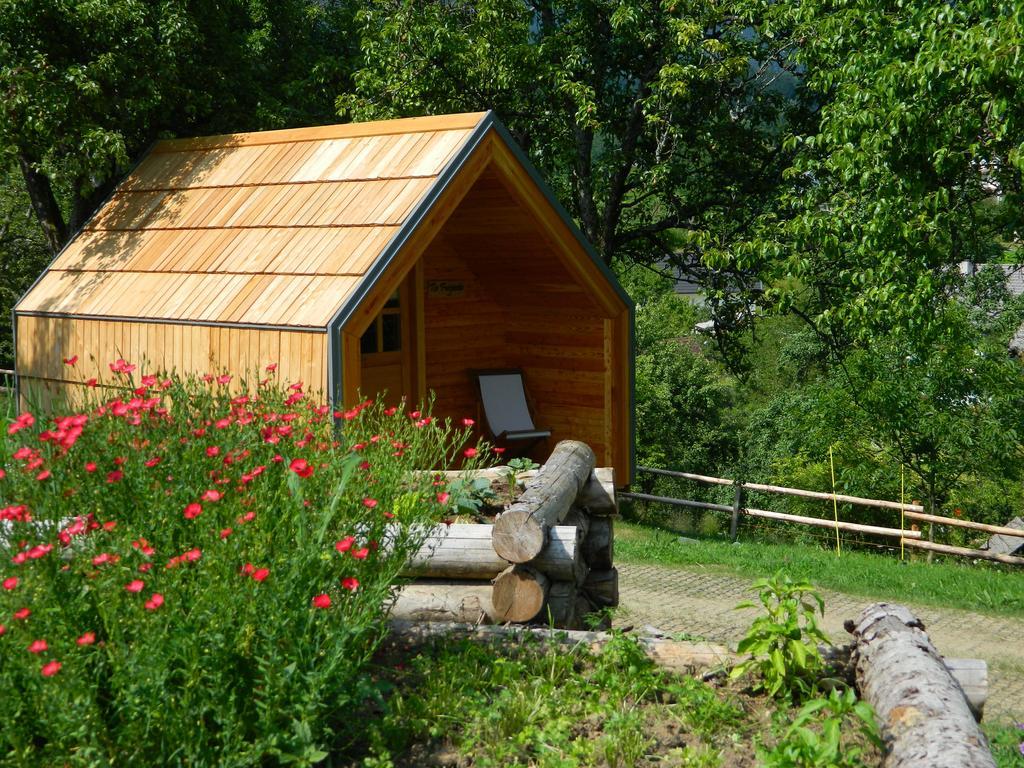 Glamping Organic Farm Slibar Villa Tržič Dış mekan fotoğraf