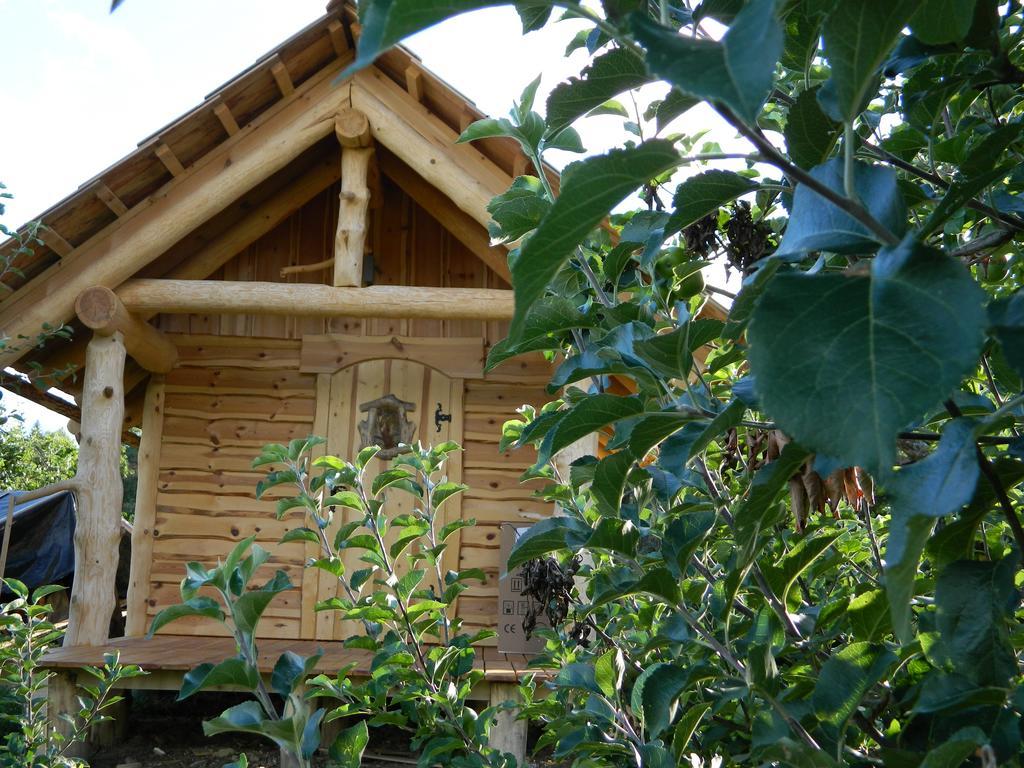 Glamping Organic Farm Slibar Villa Tržič Dış mekan fotoğraf