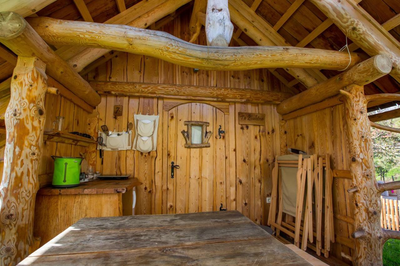 Glamping Organic Farm Slibar Villa Tržič Dış mekan fotoğraf