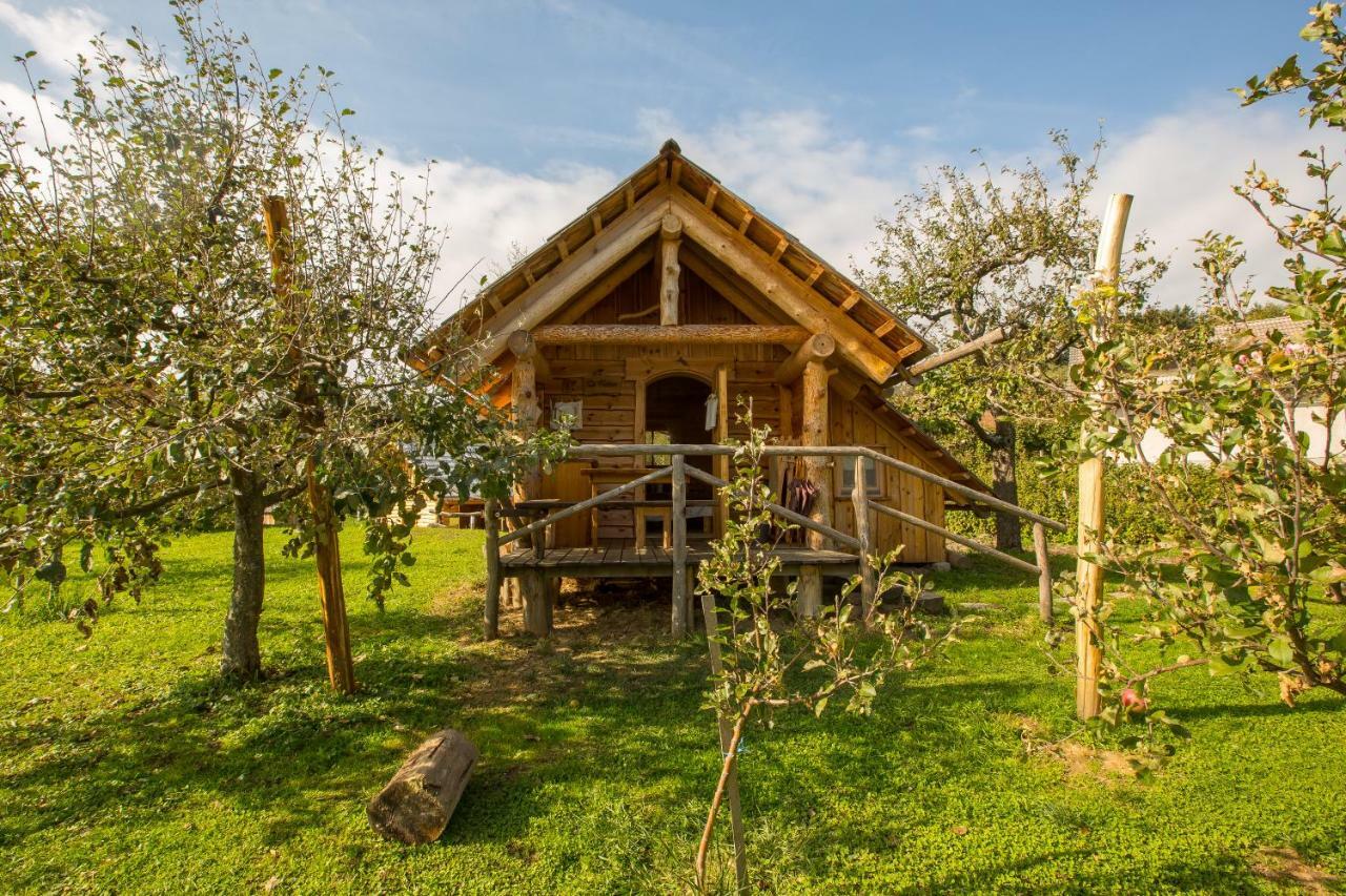 Glamping Organic Farm Slibar Villa Tržič Dış mekan fotoğraf